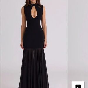 House of CB black dress